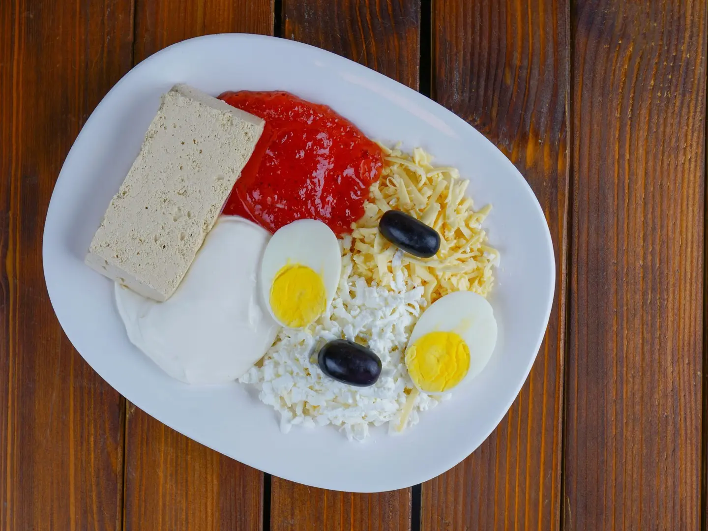 صحن جبن سائل