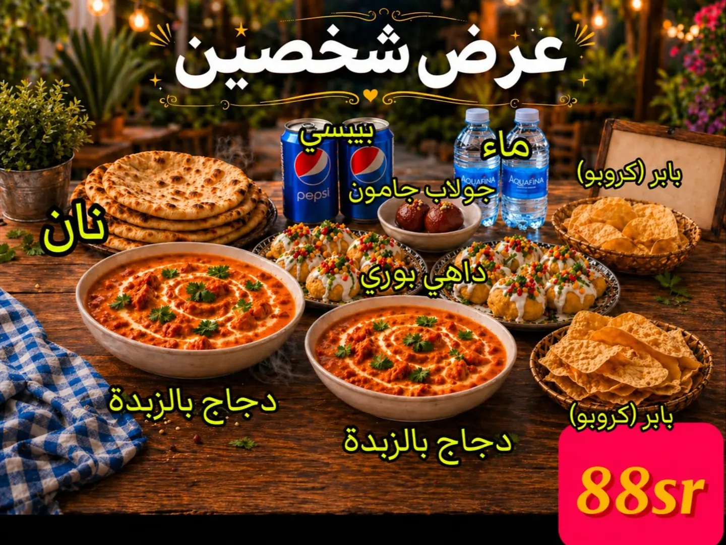 Butter Chicken Offer For Two Person
