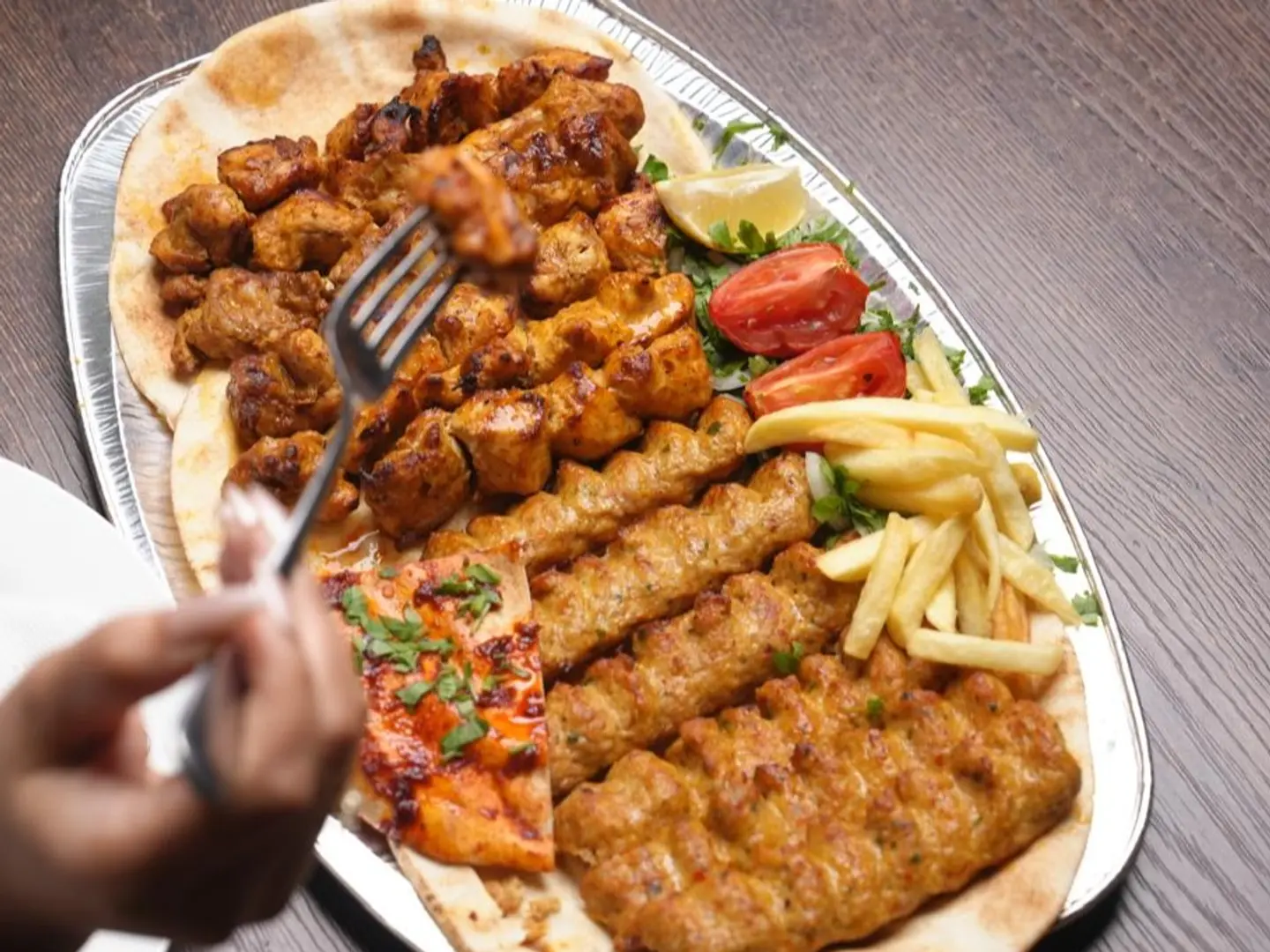 مشاوي عربي دجاج مشكل كلؤ