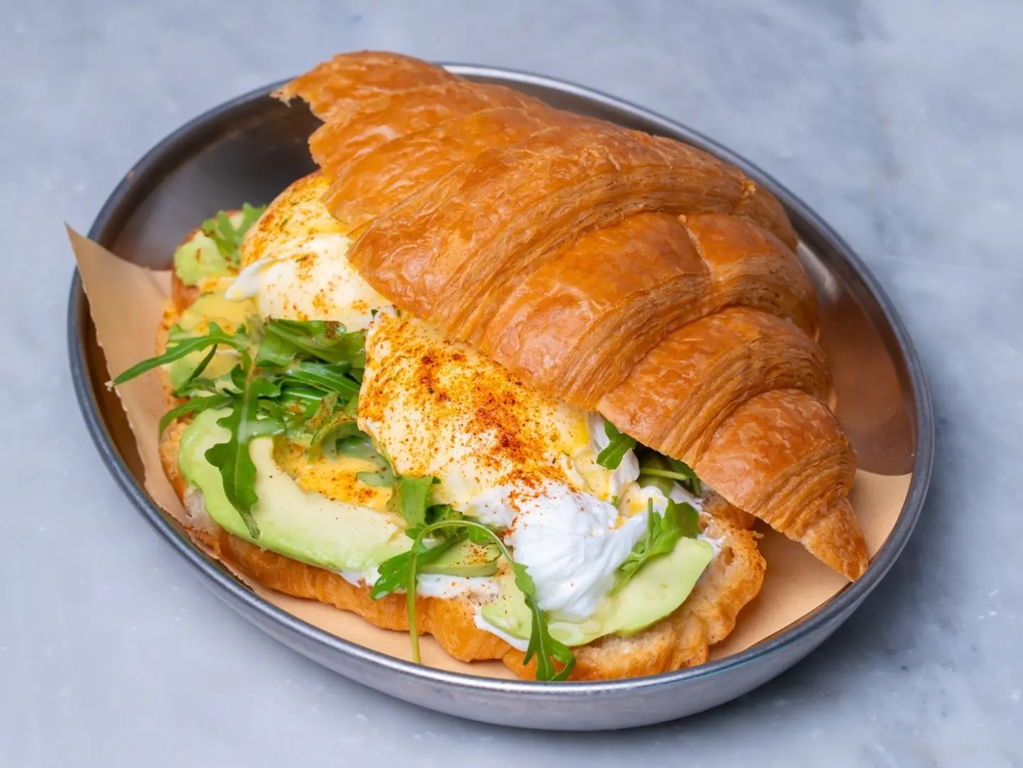 Benedict Egg Croissant