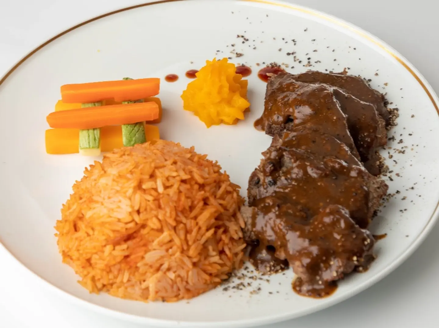 Beef Steak Pepper Sauce