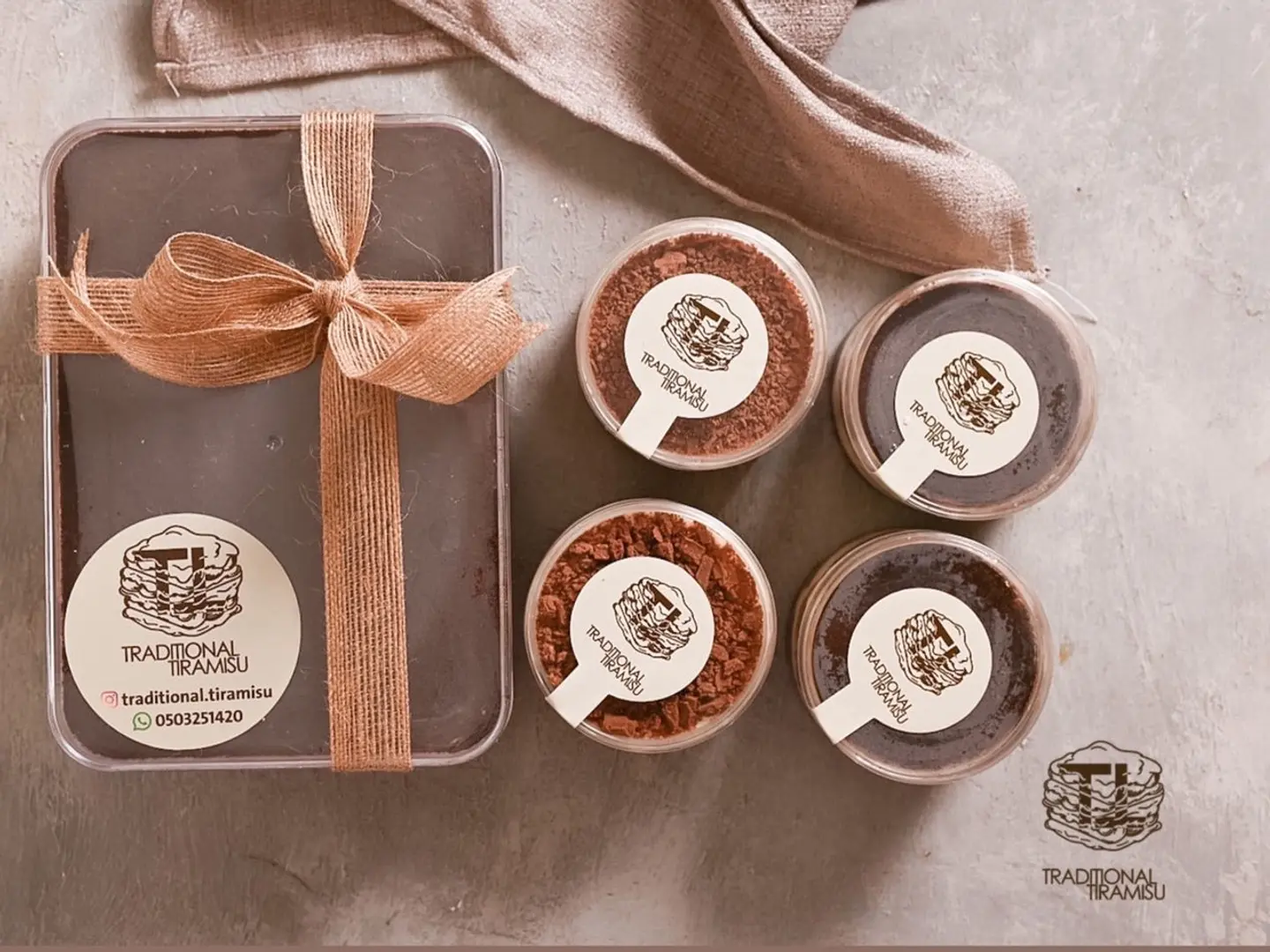 Medium Tiramisu, 4 Jar