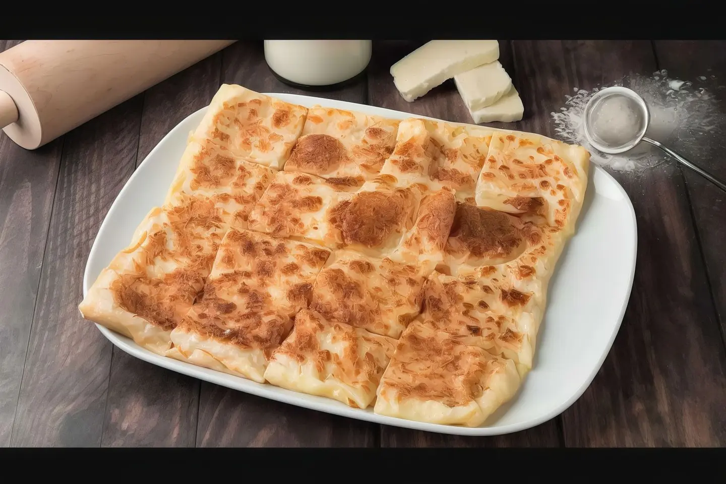 Cheddar Cheese Mutabbaq
