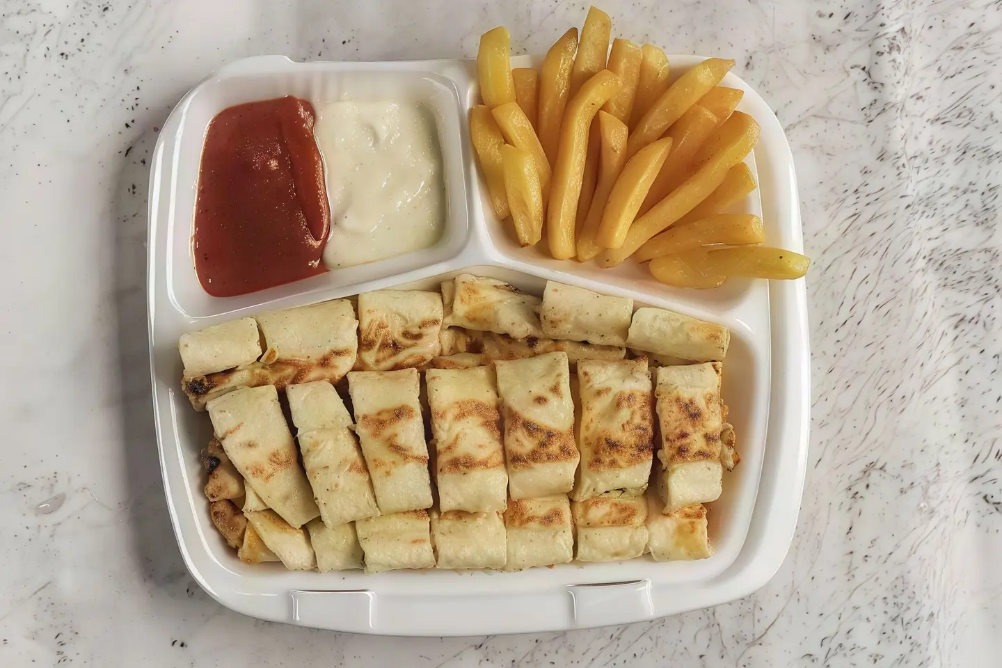 Medium Arabic Shawarma Plate