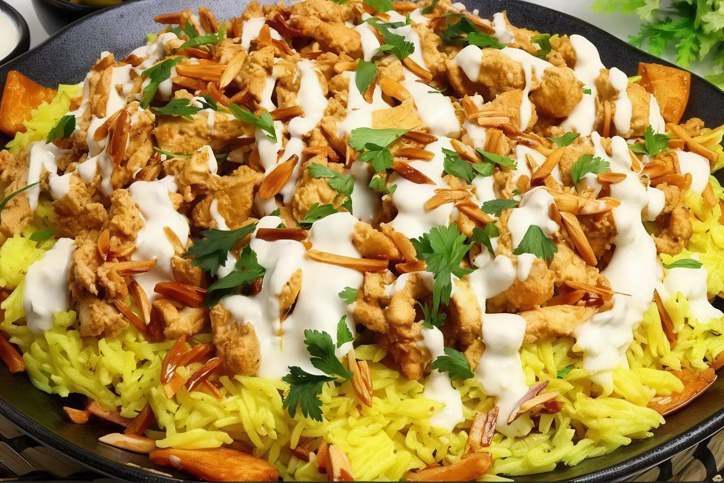 فتة شوارما