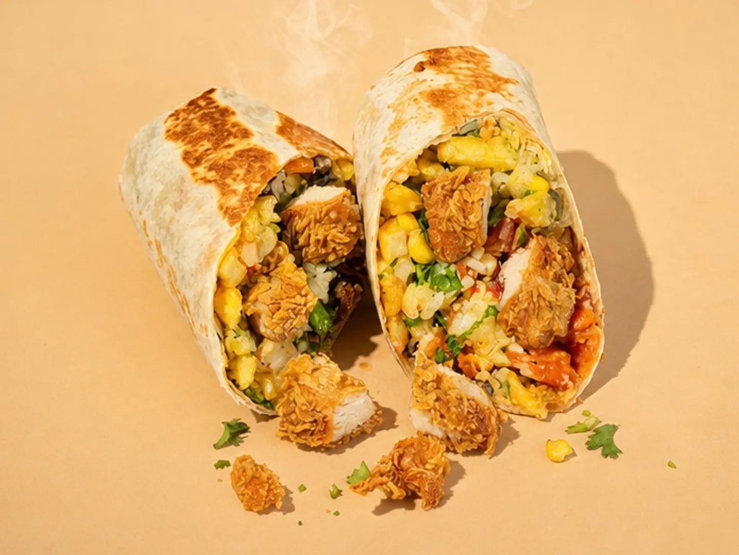 Chicken Crispy Burrito