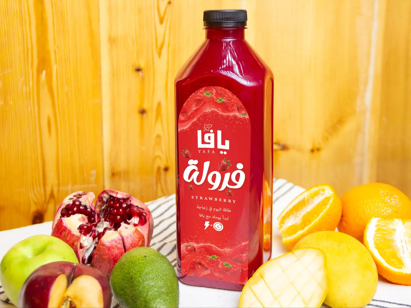 Plain Strawberry Juice 330 Ml
