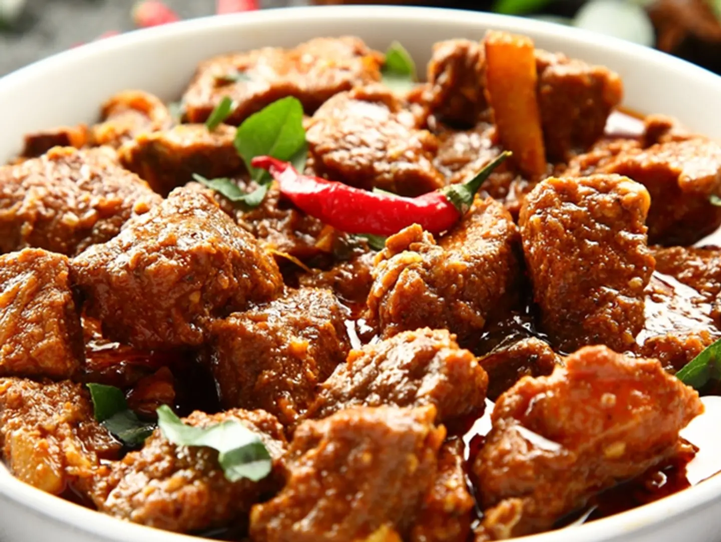 طبس دجاج حار