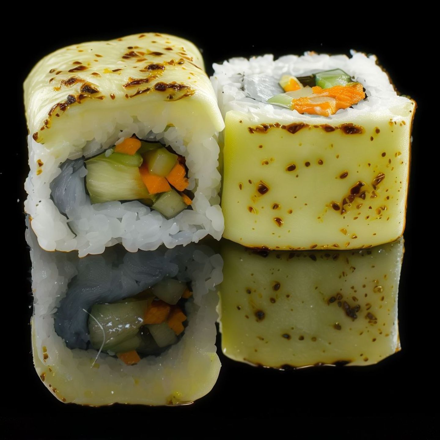 Roasted Salmon Maki