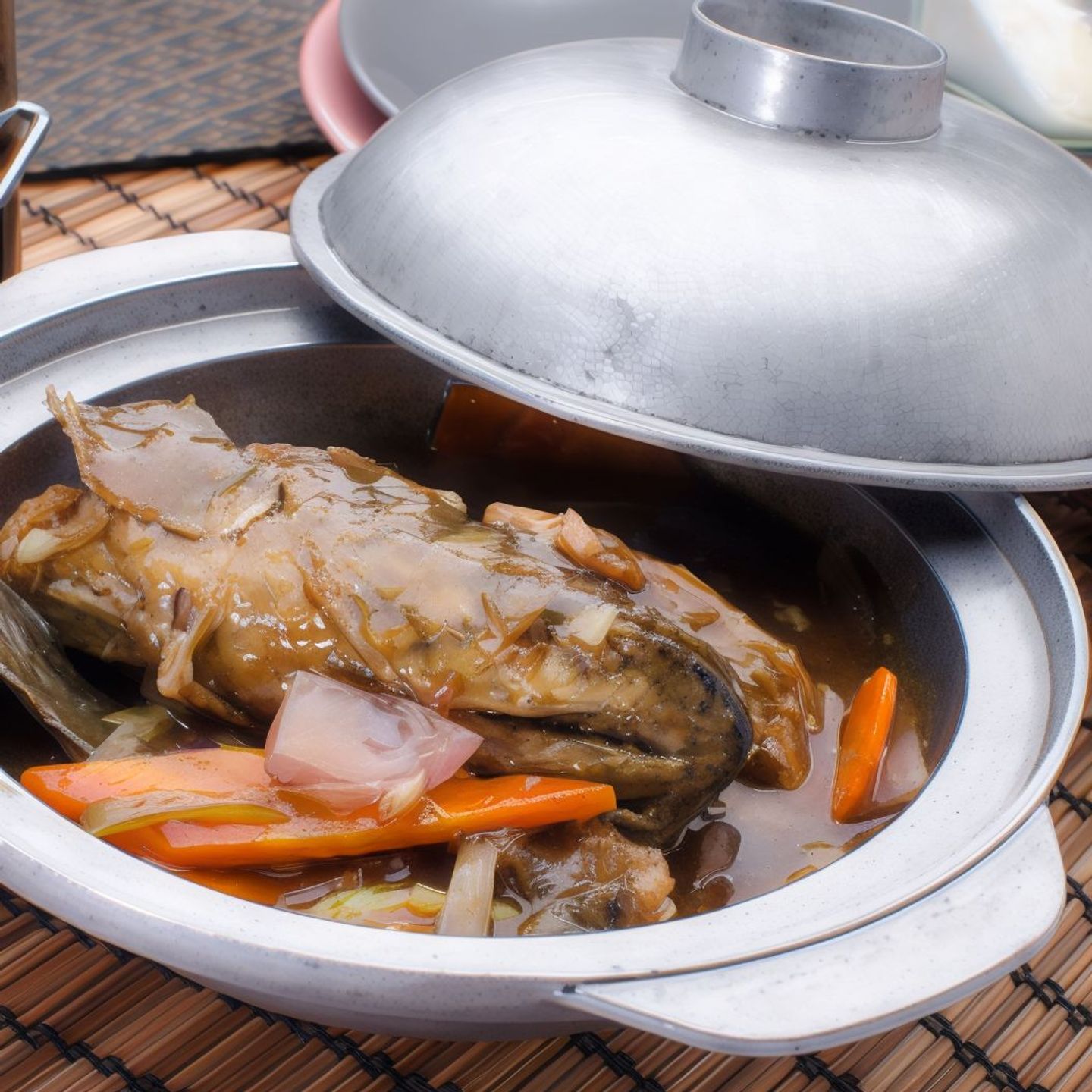 Braised Lapu Lapu