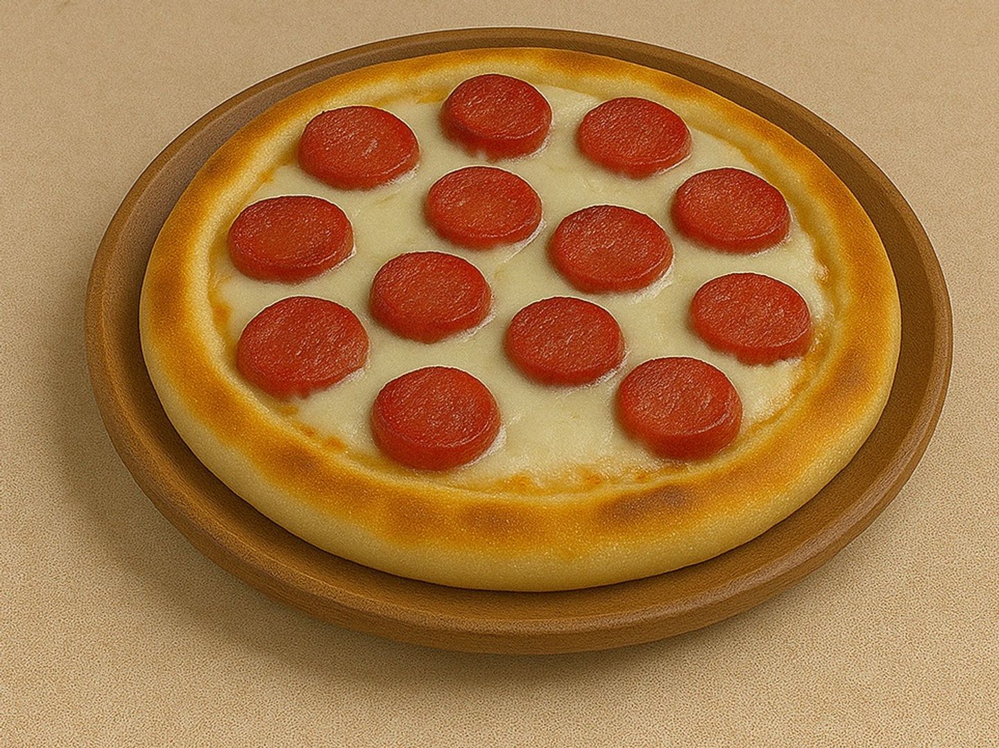 Sausage & Cheese Manakeesh