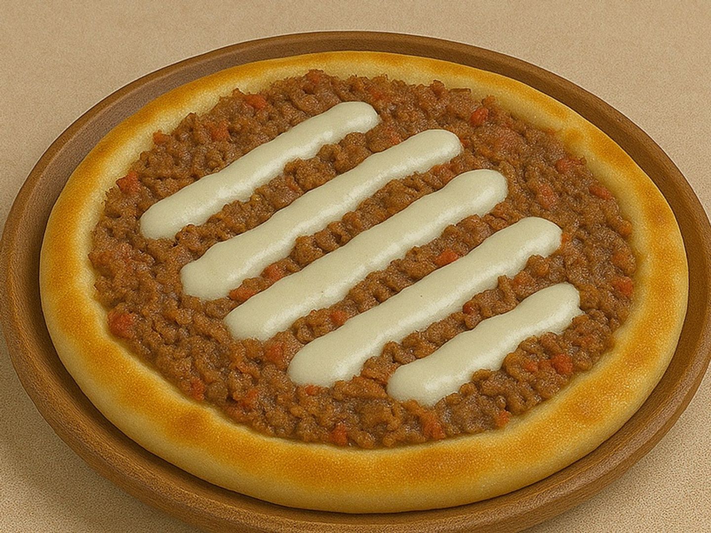 Meat & Cheese Manakeesh