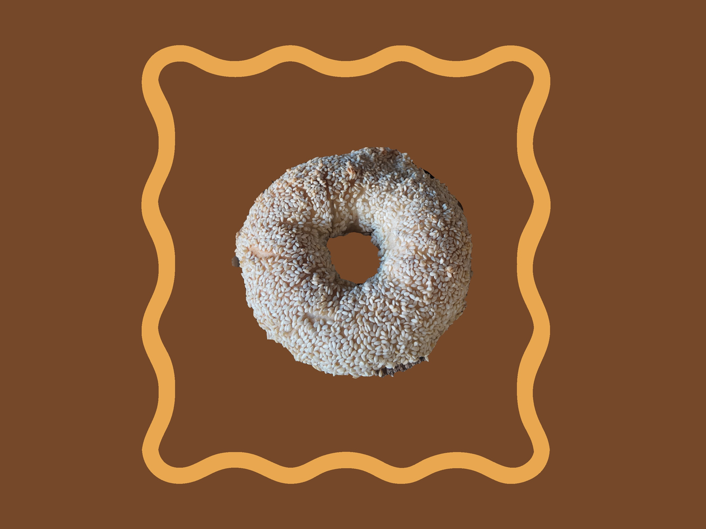 بيغل بالسمسم