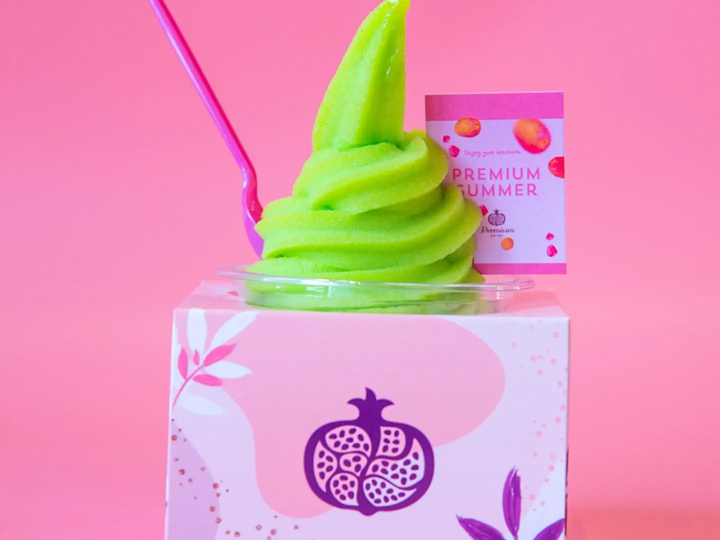 آيسكريم ليمون نعناع