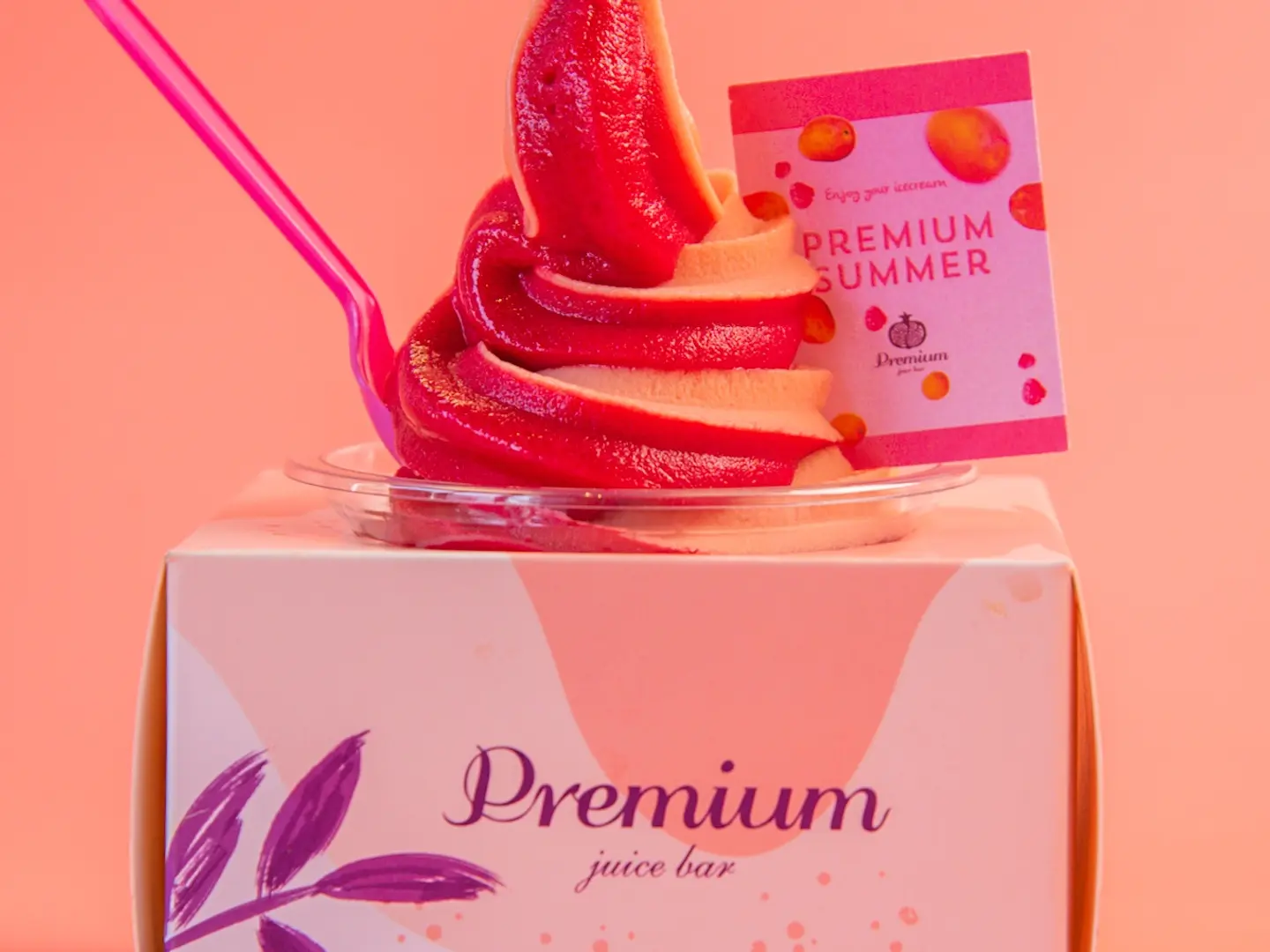 آيسكريم مانجو رمان مكس