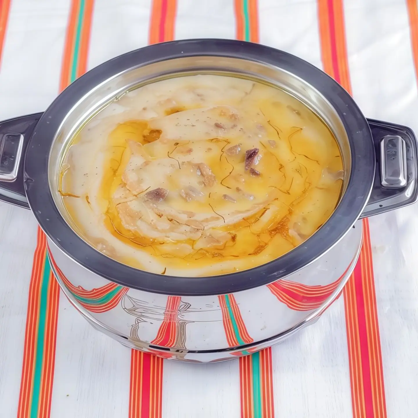 Smoked Fatteh With Ghee And Honey
