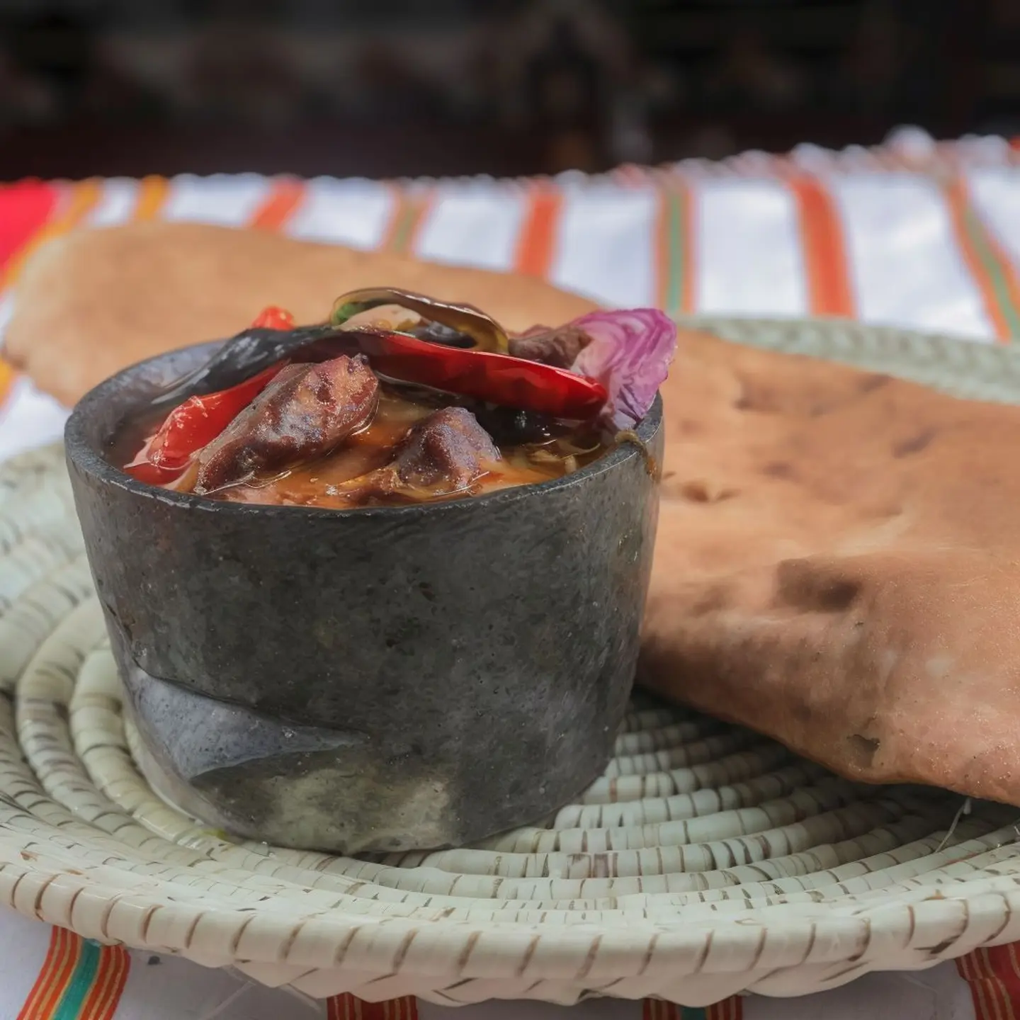Chicken Meghsh With Tannour Bread