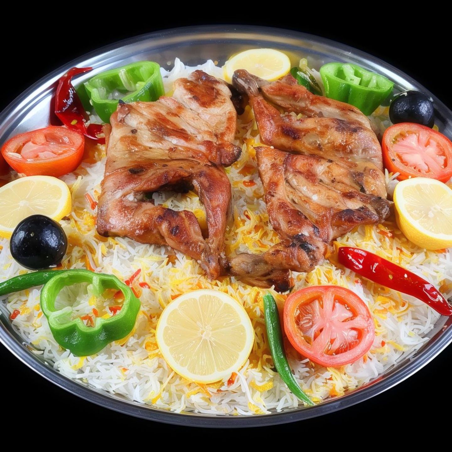 مظبي مثلوثة - نصف