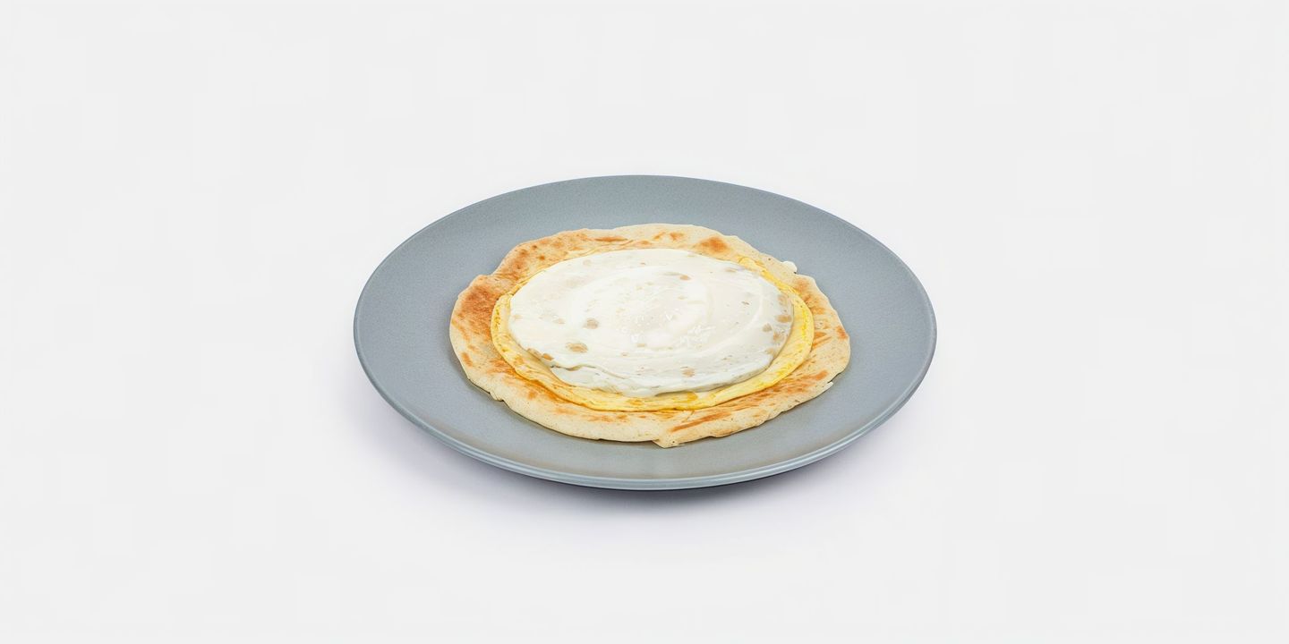 Eggs With Labnah Chapati