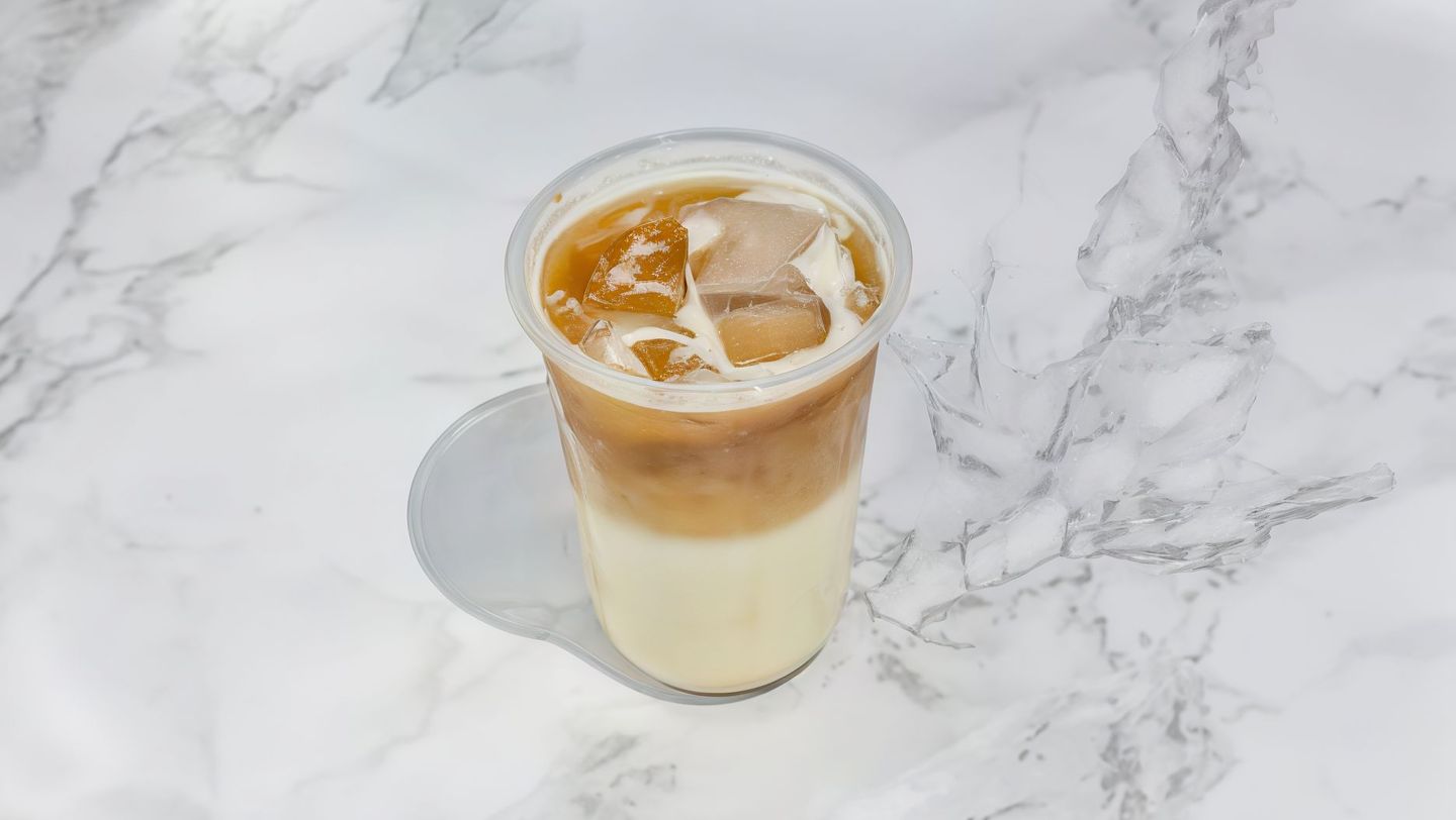 Ice Spinach Latte - Small