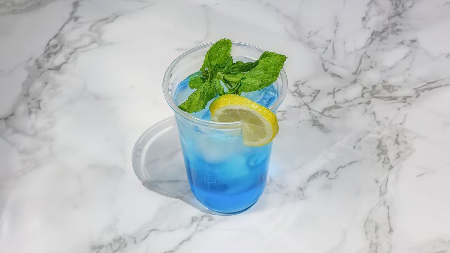 Blue 7up Mojito