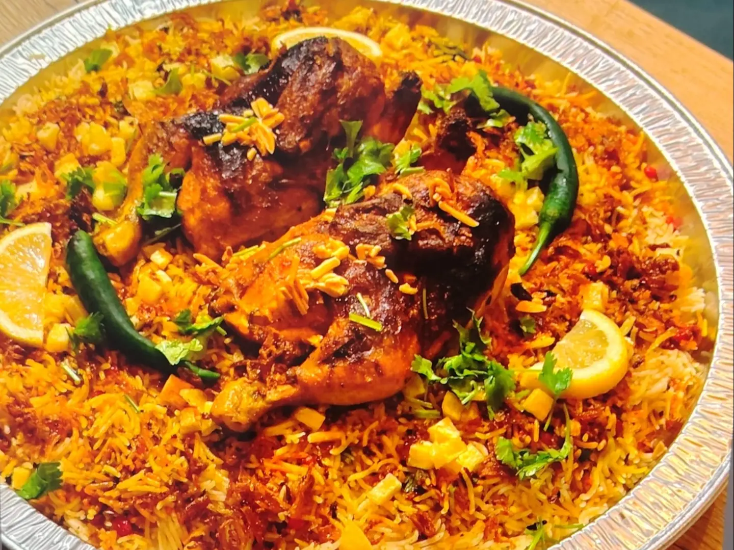 صينية برياني المعاريس بالحشو