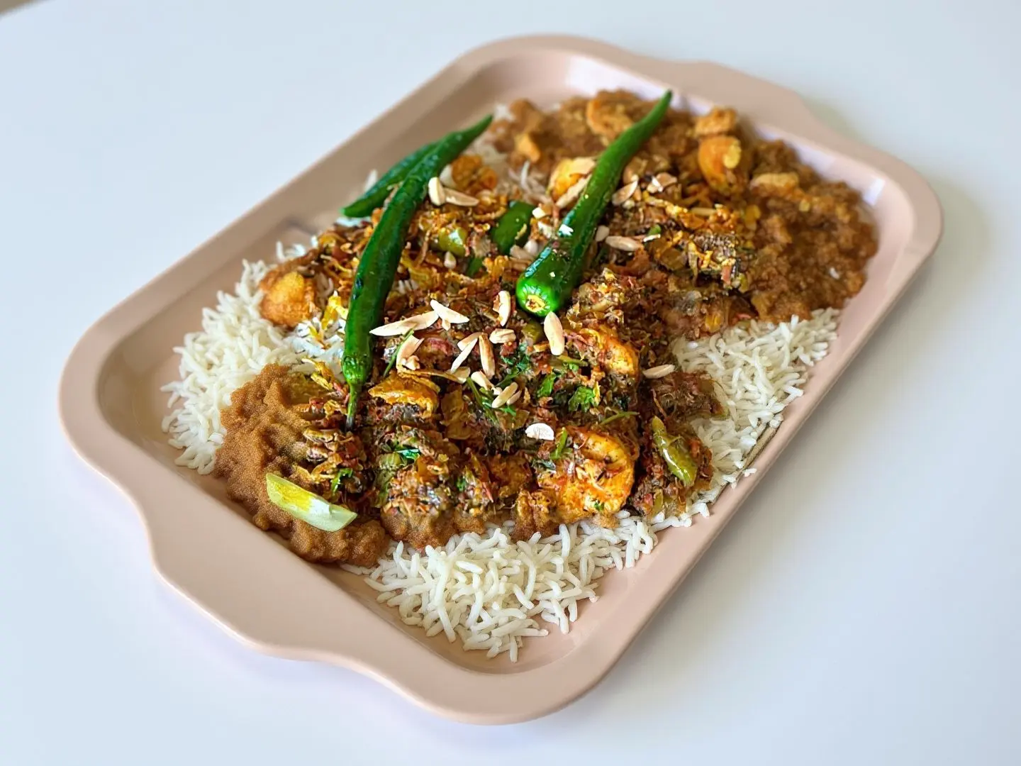 روبيان بلدي مع رز عيال المدير