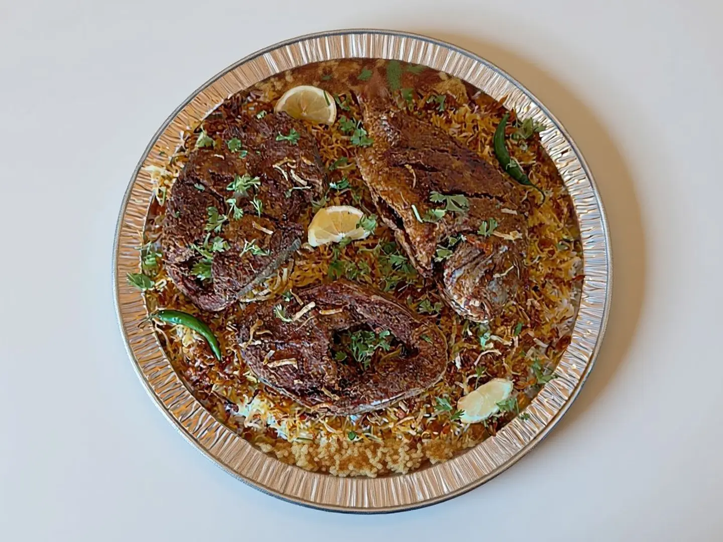 صينية بحري بالرز وحشو عيال المدير