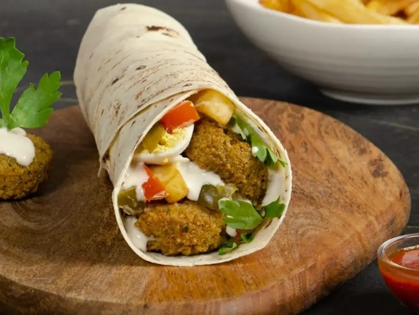 Jumbo Falafel Sandwich
