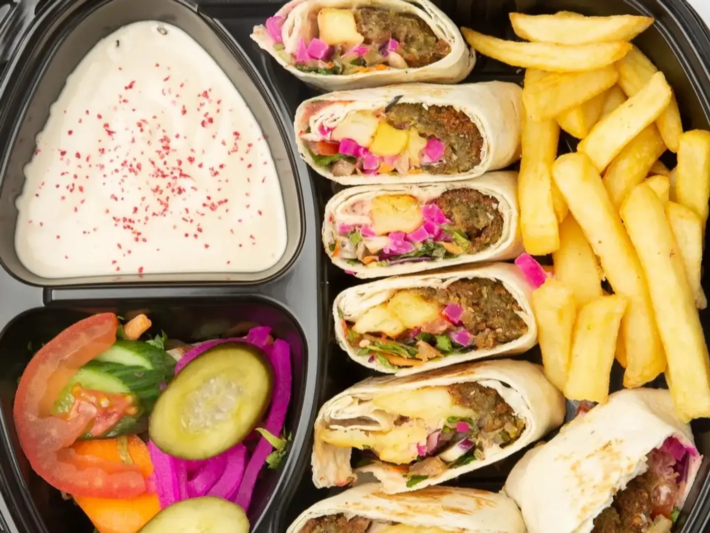 Arabic Falafel Plate