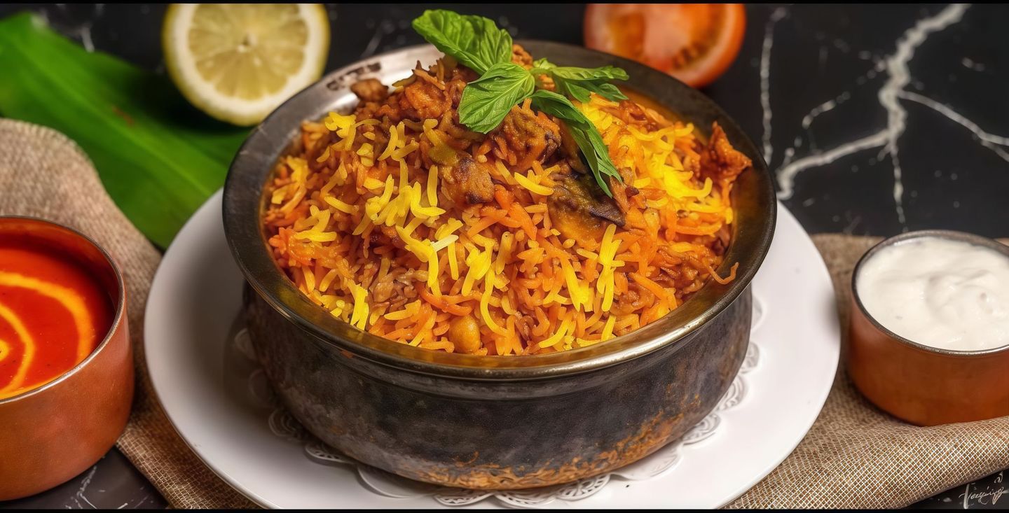 برياني لحم