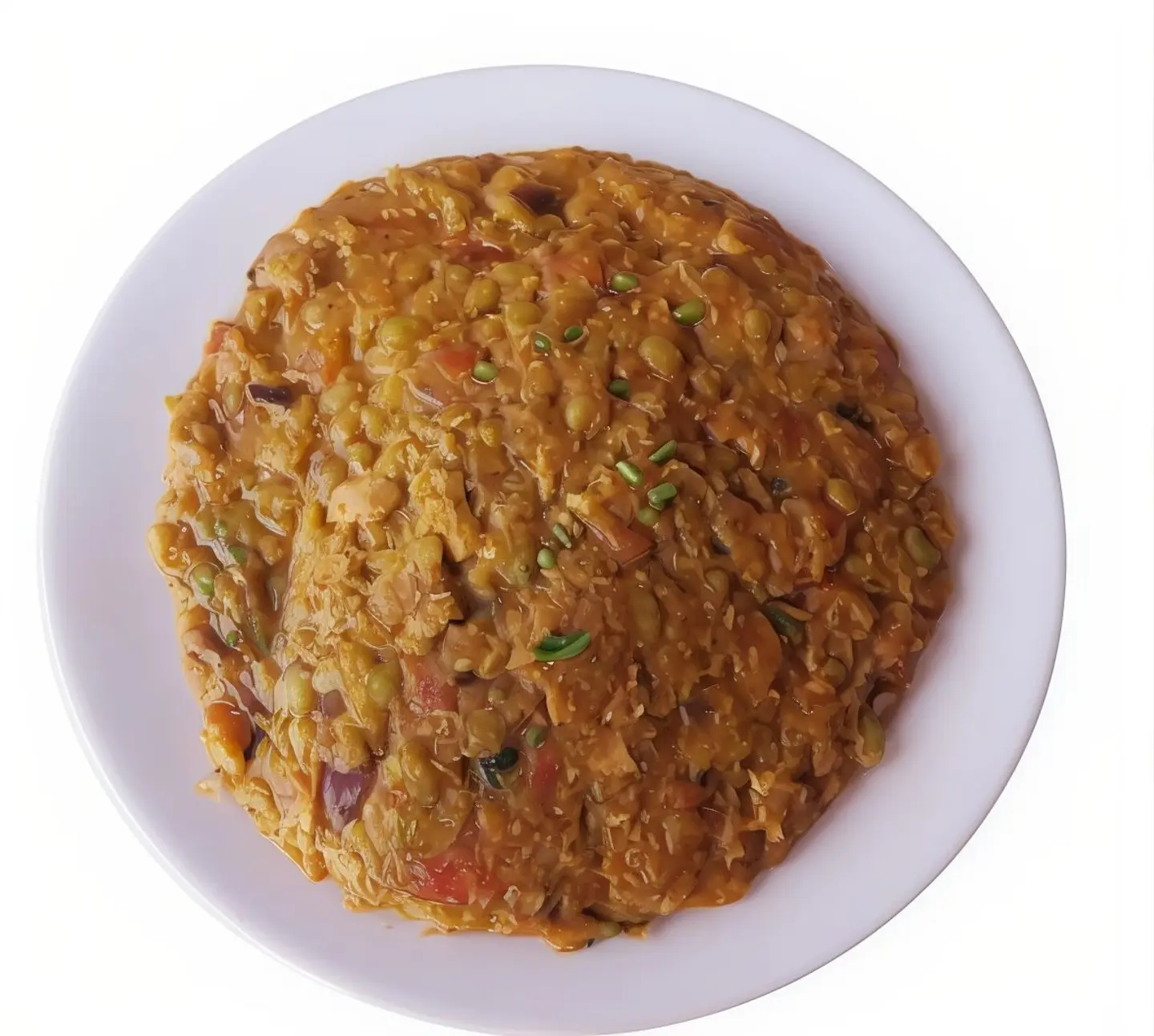تونة مع بازلاء
