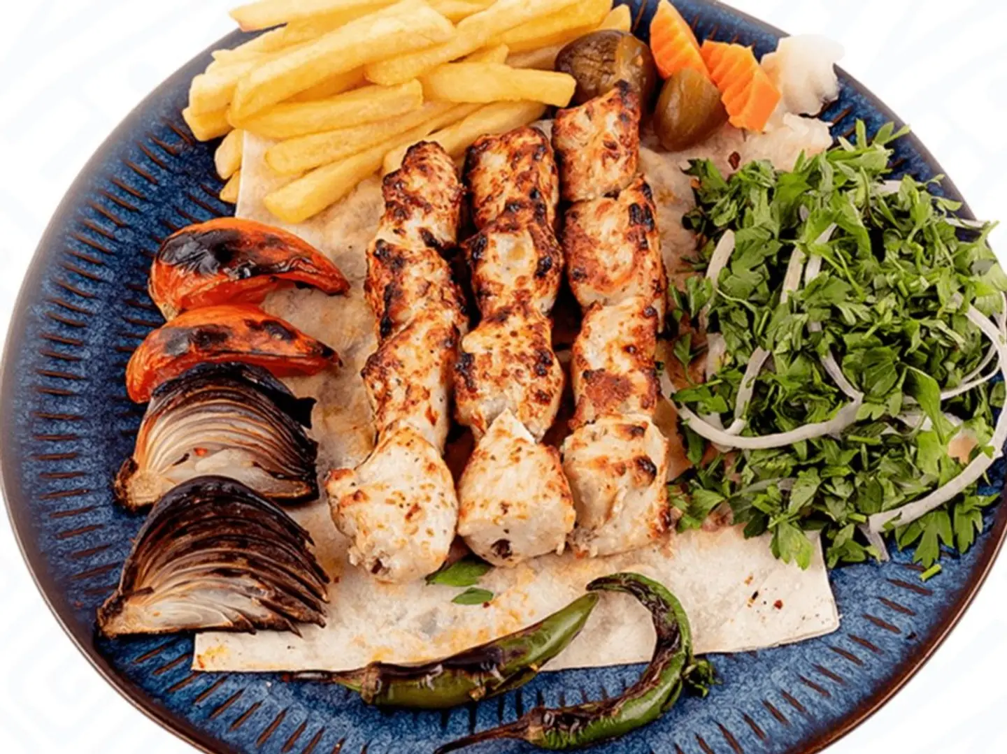 طبق سوفلاكي دجاج - ٣اسياخ