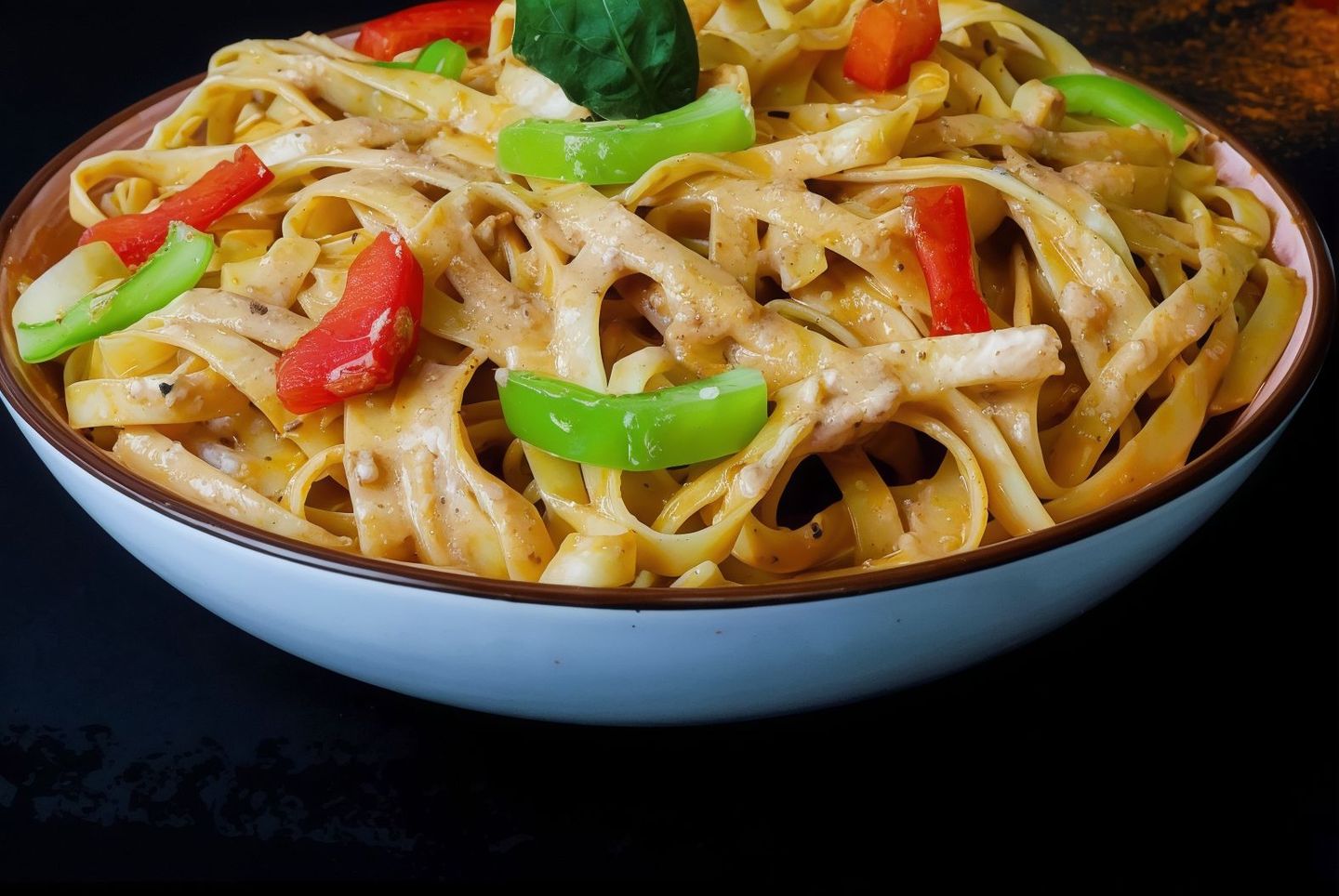 Beef Red Fettuccine