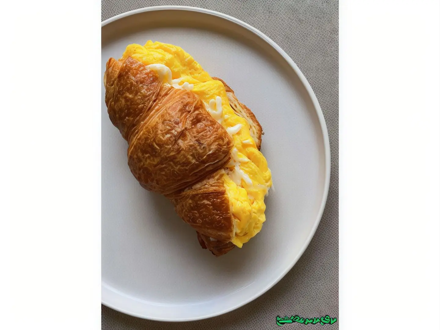 Omelette Croissant
