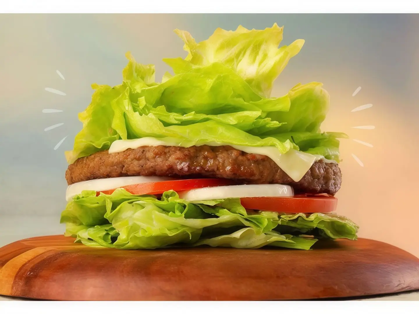 Keto Double Burger
