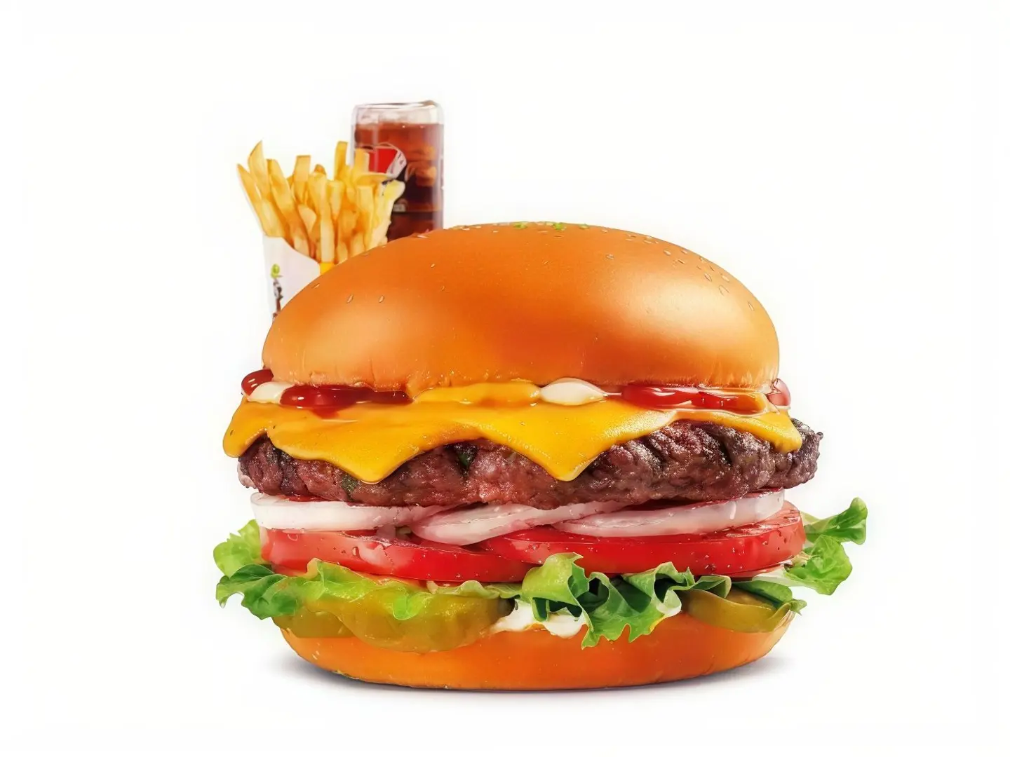 Beef Burger Meal