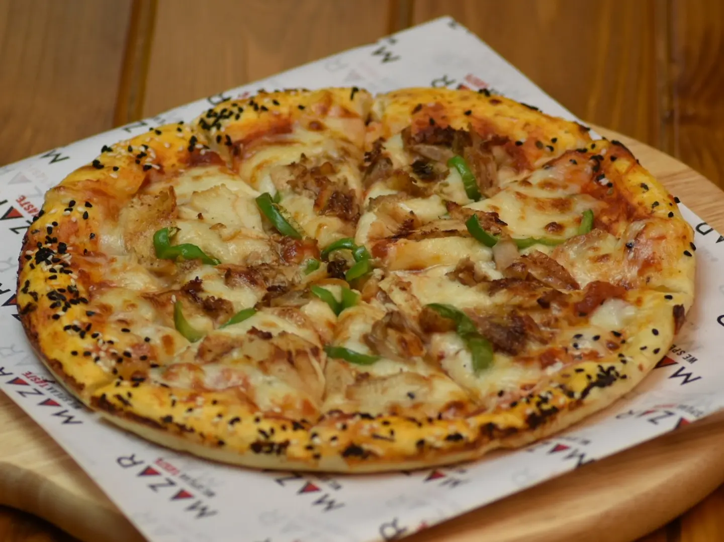 بيتزا شوارما دجاج