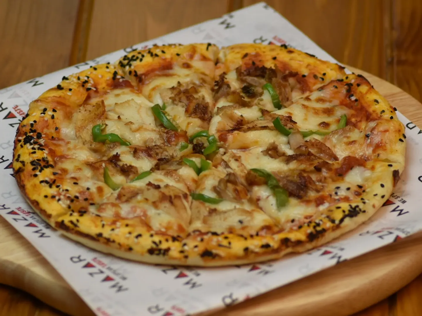 بيتزا شاورما دجاج