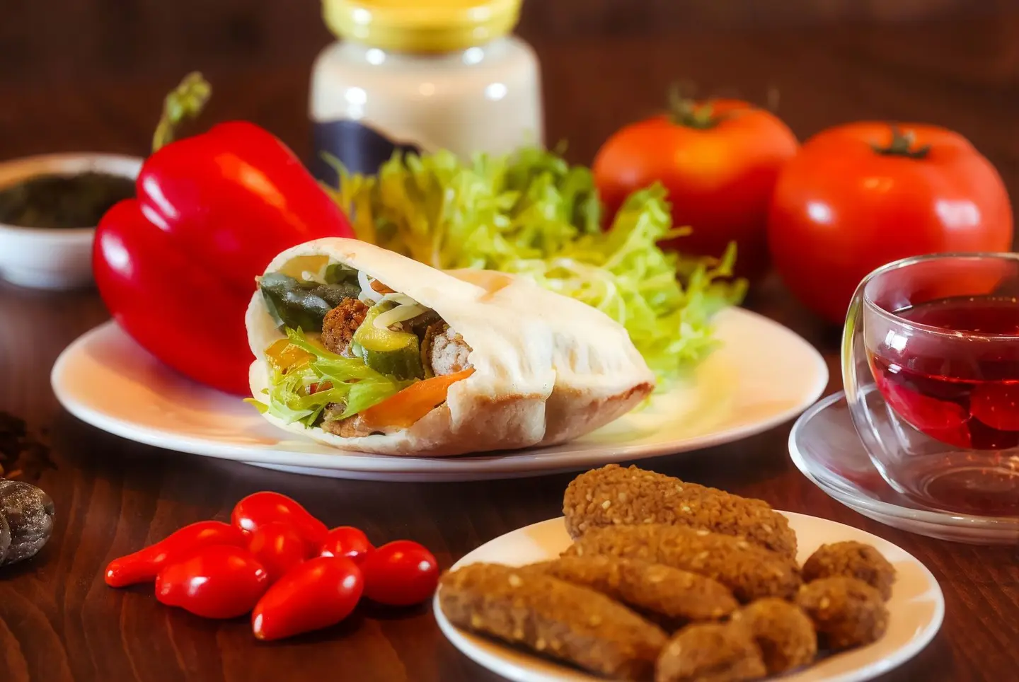Special Falafel Arabic Bread