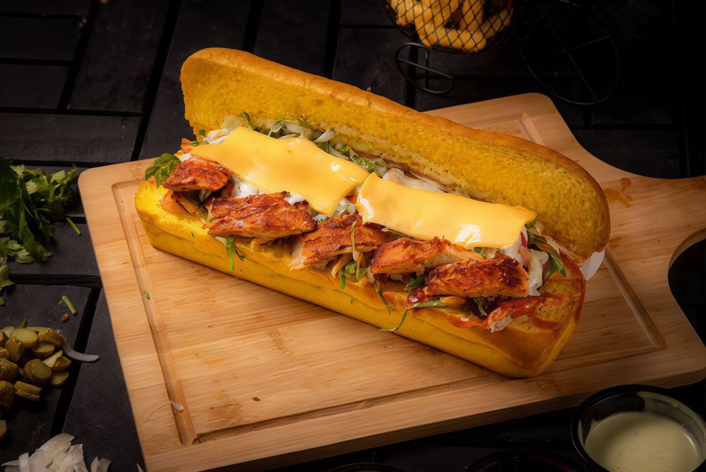 Samoli Shawarma In Potato Bread - Meat