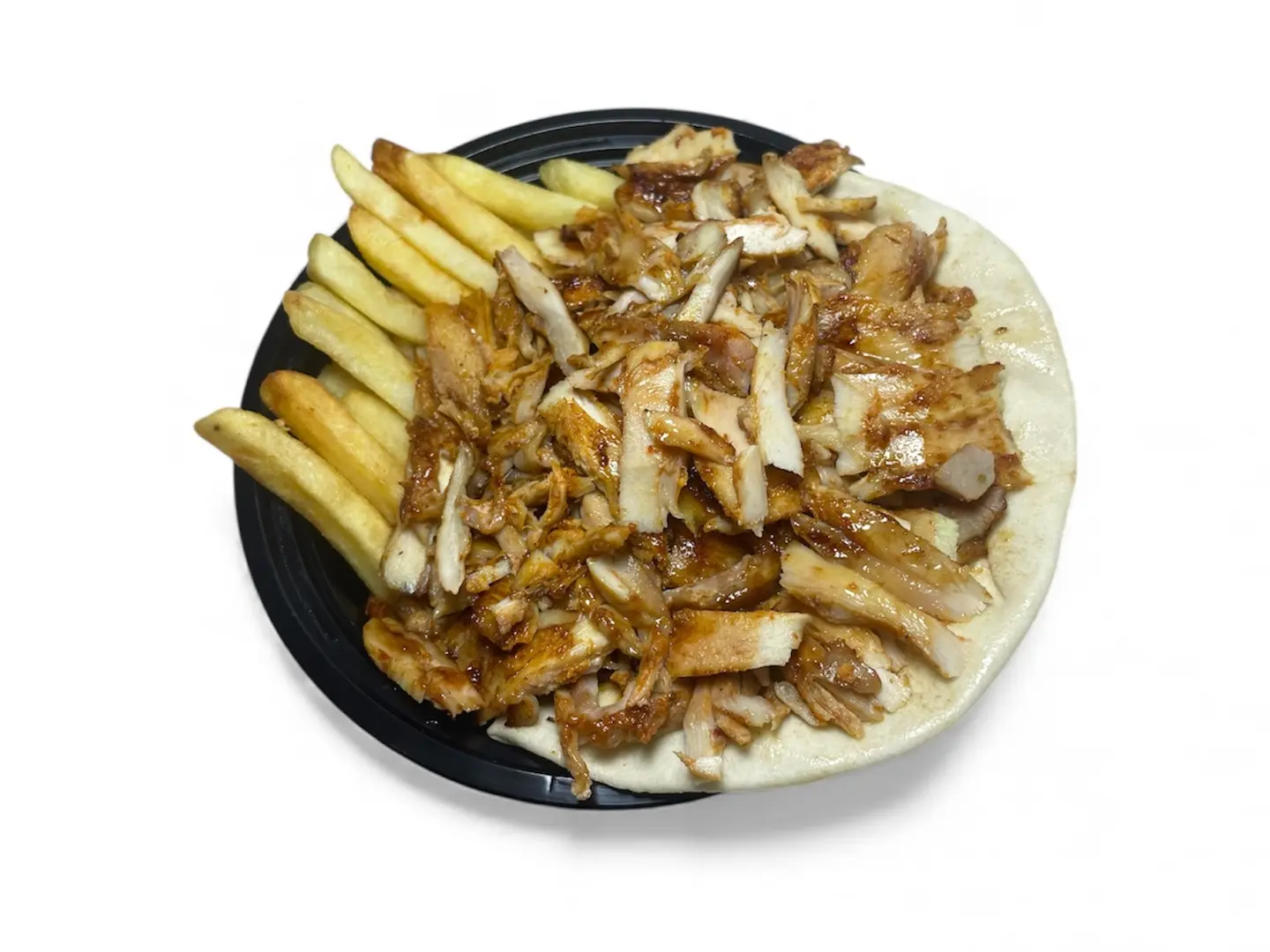 صحن شاورما فرط دجاج