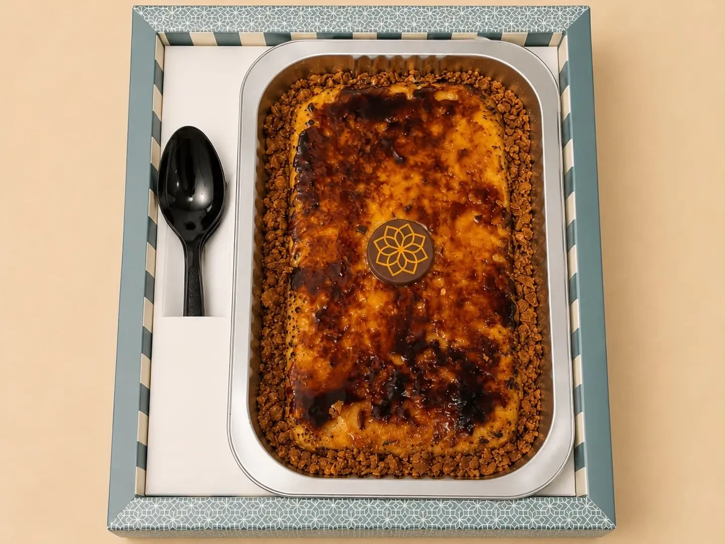 Cheese Brûlée Cake