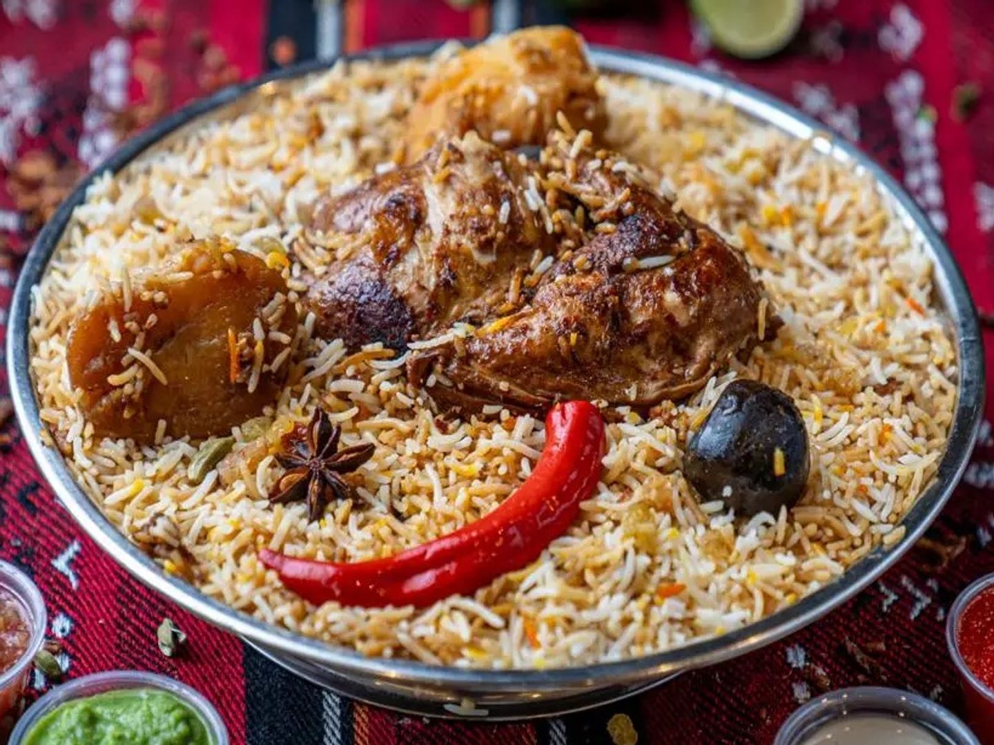 نصف دجاج زوربيان