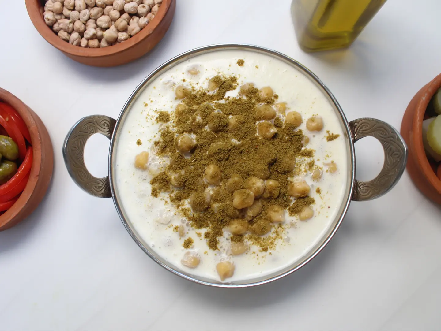 فتة شامية فقسة