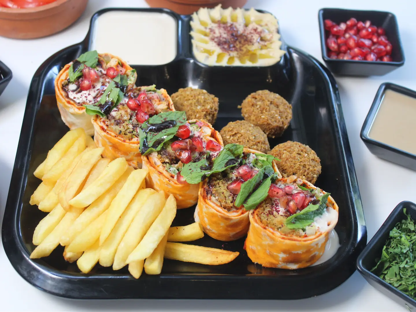 Arabic Falafel Meal