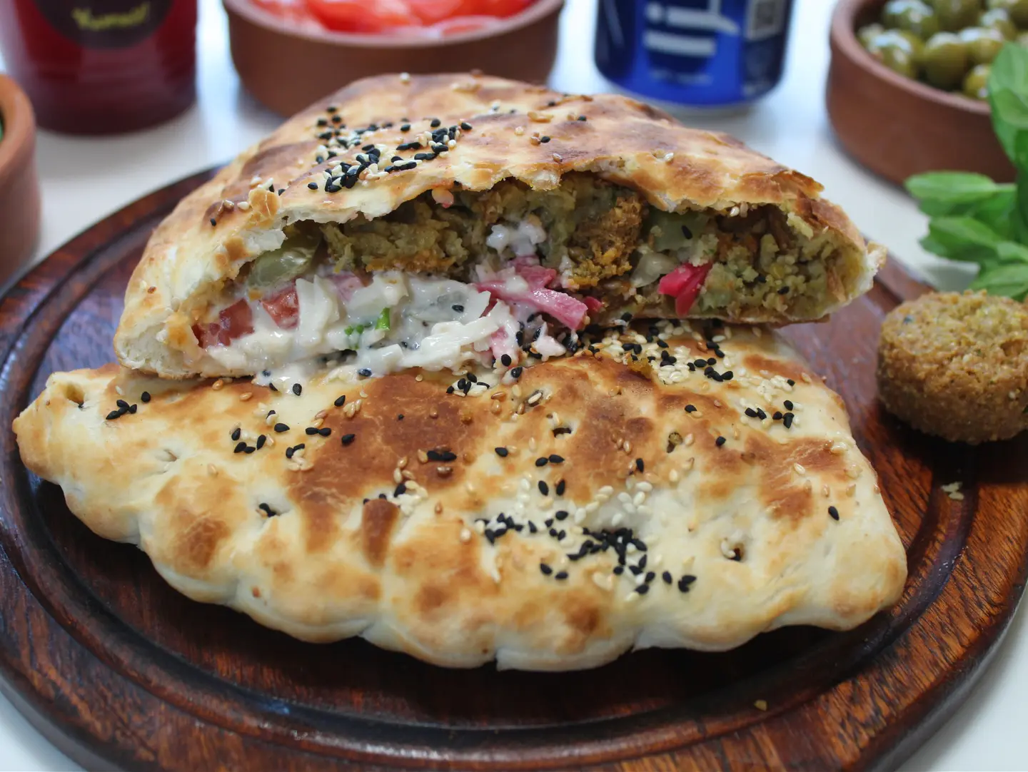 فطيرة الفلافل