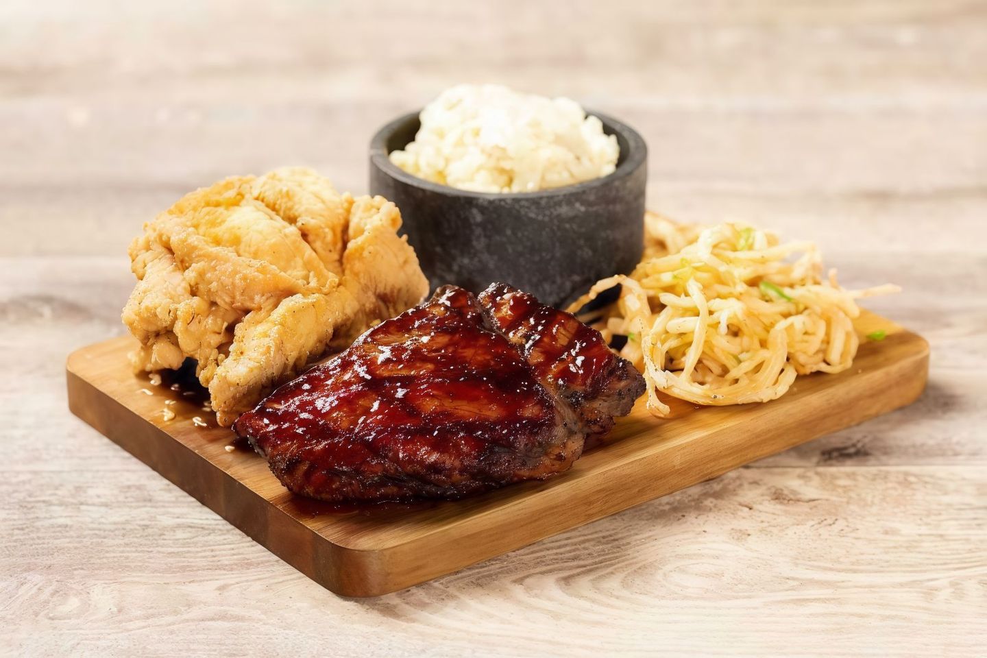 Tri Tip Steak And Country Crispy Chicken
