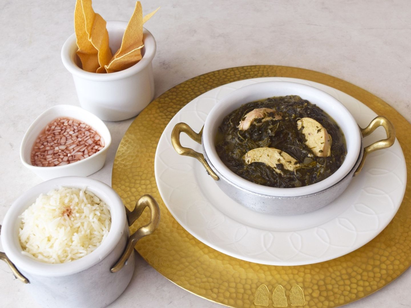 Mouloukhieh Leaves With Chicken