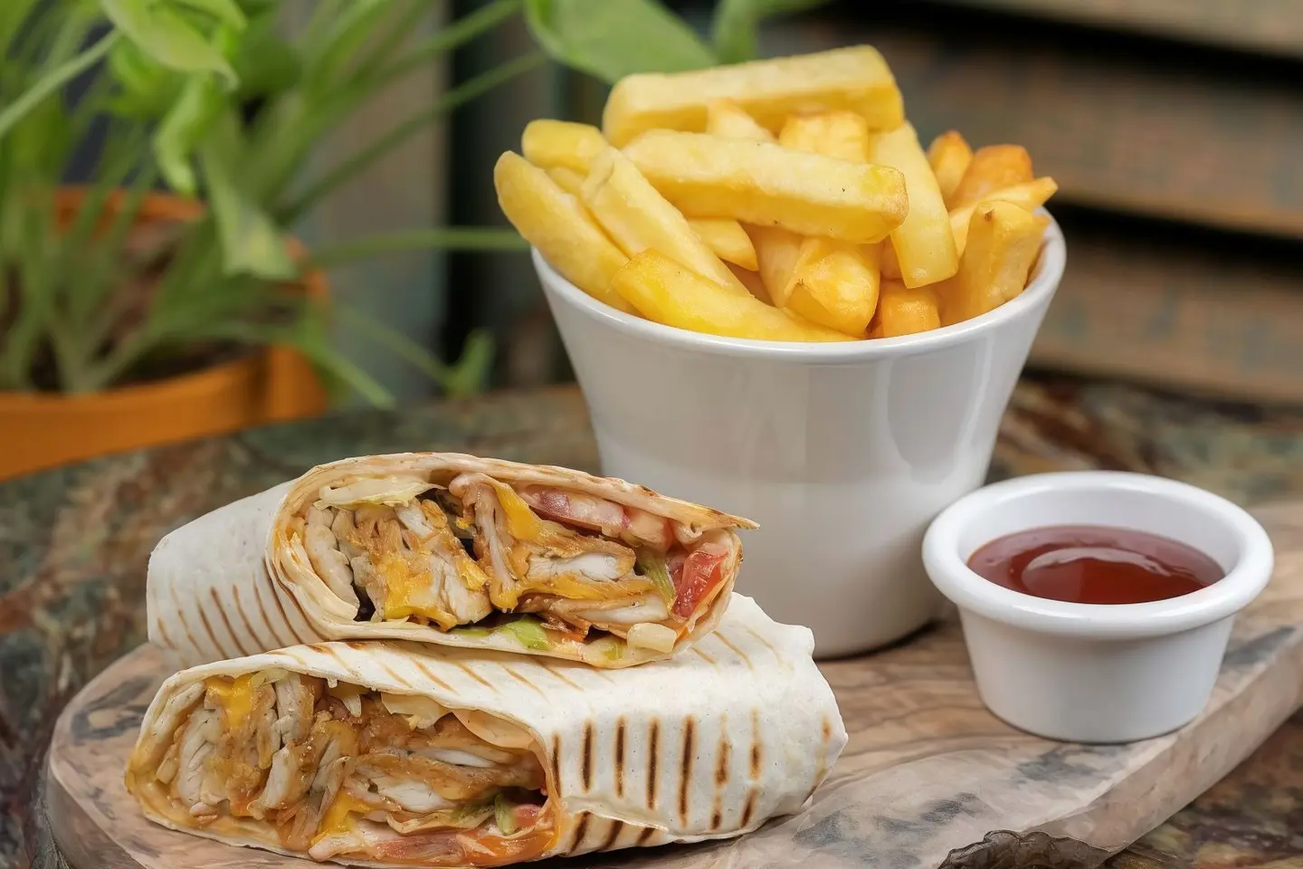Crispy Chicken Wrap